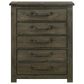 Mayberry Hill Maverick 5-Drawer Chest in Grey, , large