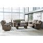 Ashley Laresview Manual Reclining Sofa in Fossil, , large