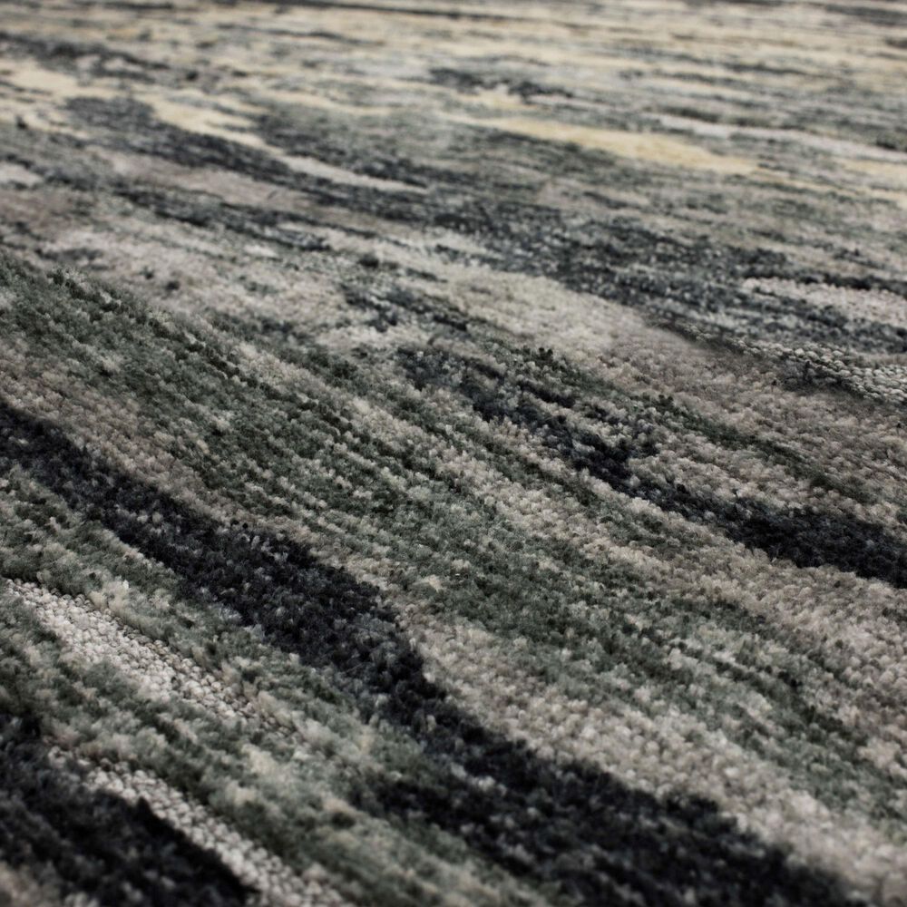 Drew and Jonathan Home Bowen Huron 5&#39;3&quot; x 7&#39;10&quot; Charcoal Area Rug, , large