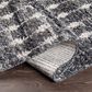 Surya Birch 2" x 3" Black, Charcoal, Gray and Cream Area Rug, , large
