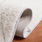 Safavieh Martha Stewart Lucia Shag MSR0727F 5"1" x 7"6" Light Grey and White Area Rug, , large