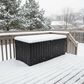 HOMLUX Outdoor Medium Storage Box in Black, , large