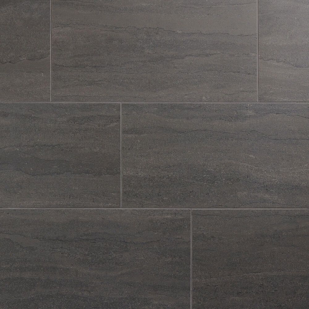 Dal-Tile Haddonstone Velvet Rectangle Vein Cut 12" x 24" Matte Porcelain Tile, , large