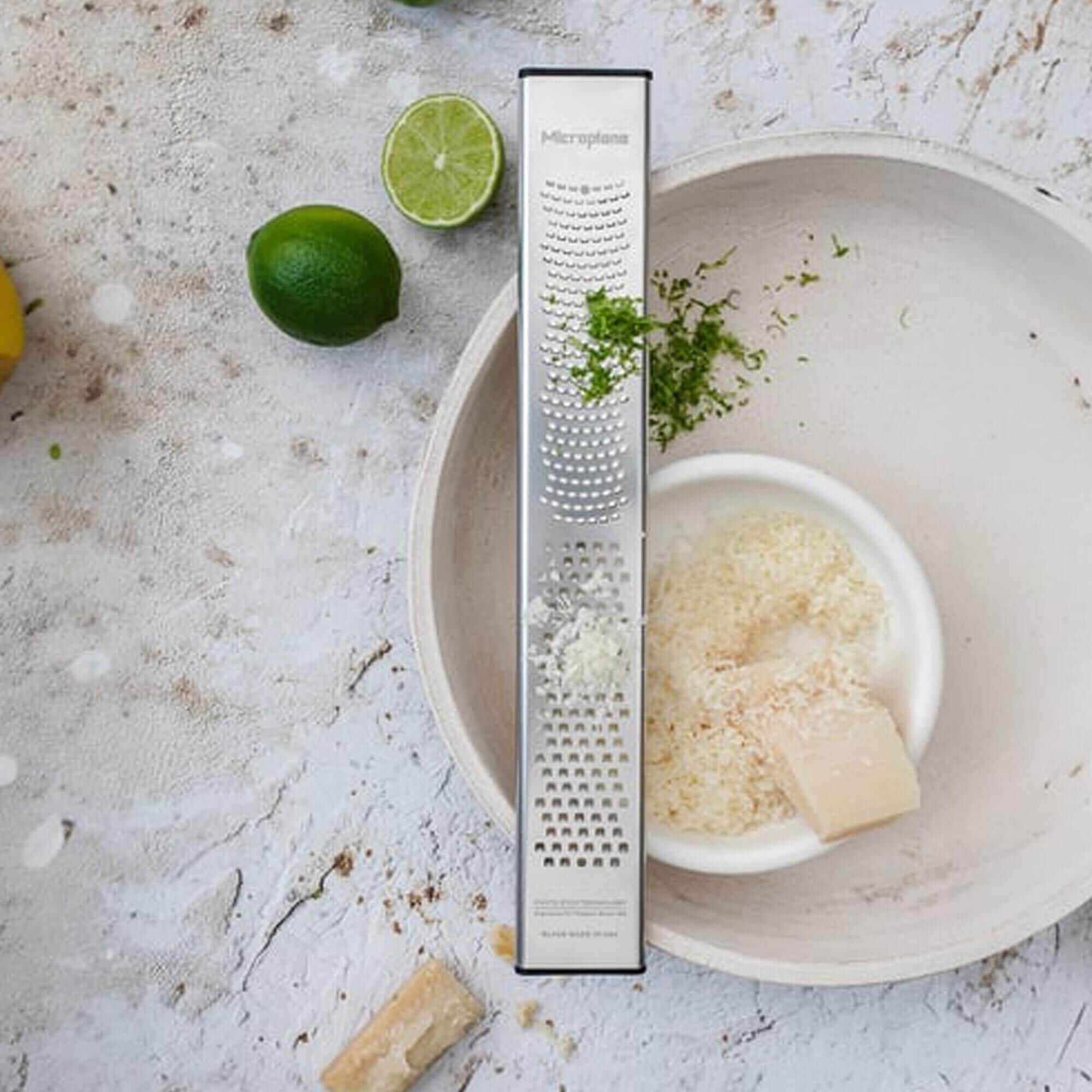 Microplane Dual Zester in Stainless Steel