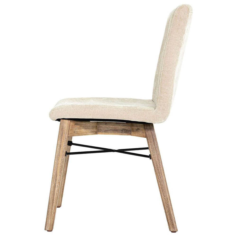 LH Imports Gia Upholstered Side Chair in Sand, , large