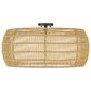 Golden Lighting Everly 6-Light Semi-Flush in Matte Black, , large