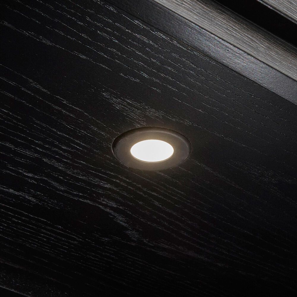 Nicolette Home Plum Creek Display Cabinet with Hutch in Ravenwood Black, , large