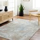 Surya Brunswick Cream, Tan, Taupe, Light Slate, Blue and Seafoam 10" x 13"11" Area Rug, , large