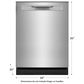 Frigidaire Gallery 24" Built-In Dishwasher, , large