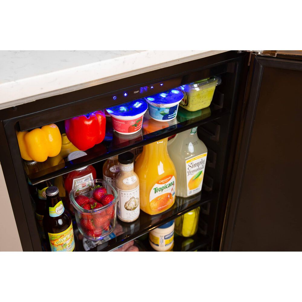 Azure 5.6 Cu. Ft. Built-In Compact Refrigerator in Stainless Steel, , large