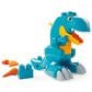 Mega Bloks Chomp Dinosaur T-Rex Building Set with Rolling Wheels, , large