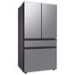 Samsung Bespoke 23 Cu. Ft. French Door Refrigerator with Beverage Center - Stainless Steel Panels Included, , large