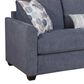 Northwestern Ryder Stationary Sofa in Navy, , large