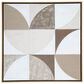 Ashley Harelman 40" x 40" Wall Art in Tan, Taupe and White, , large