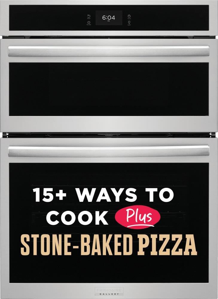 Frigidaire Gallery 30" Combination Oven with Stone Baked Pizza in Stainless Steel, , large