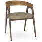 Amisco Fabiola and Carmela 7-Piece Rectangular Dining Set in Sugar Bronze, Armagnac and Travertino, , large