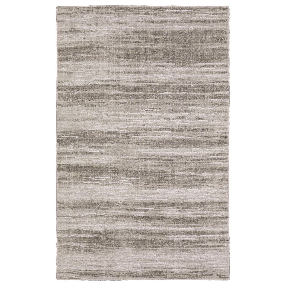 Oriental Weavers Clarke CLA01 Beige and Brown 6" x 9" Area Rug, , large