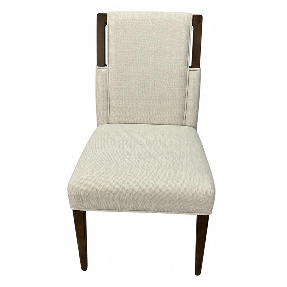 Riverside Furniture Delia Upholstered Side Chair in Nouveau Walnut, , large