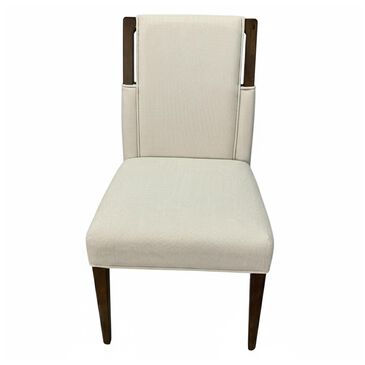 Riverside Furniture Delia Upholstered Side Chair in Nouveau Walnut, , large