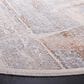 Safavieh Marmara MRM306B 6"7" Round Beige, Blue and Rust Area Rug, , large