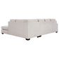 Ashley Aviemore 2-Piece Sectional with Right-Facing Chaise in Stone, , large
