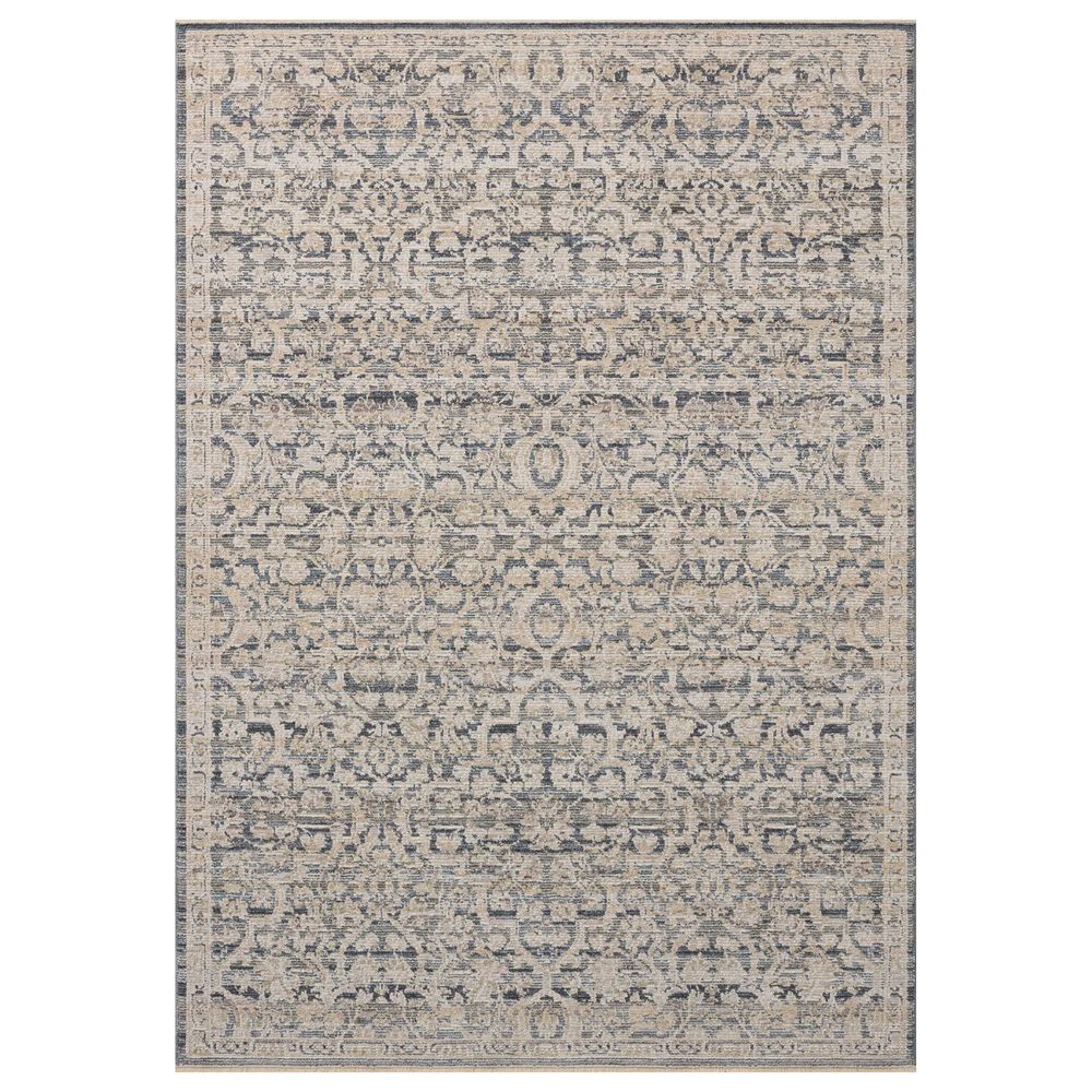 Loloi Milena Denim and Natural 13" x 15"10" Area Rug, , large