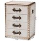Baxton Studio Jaelyn 4-Drawer End Table in Coffee, , large