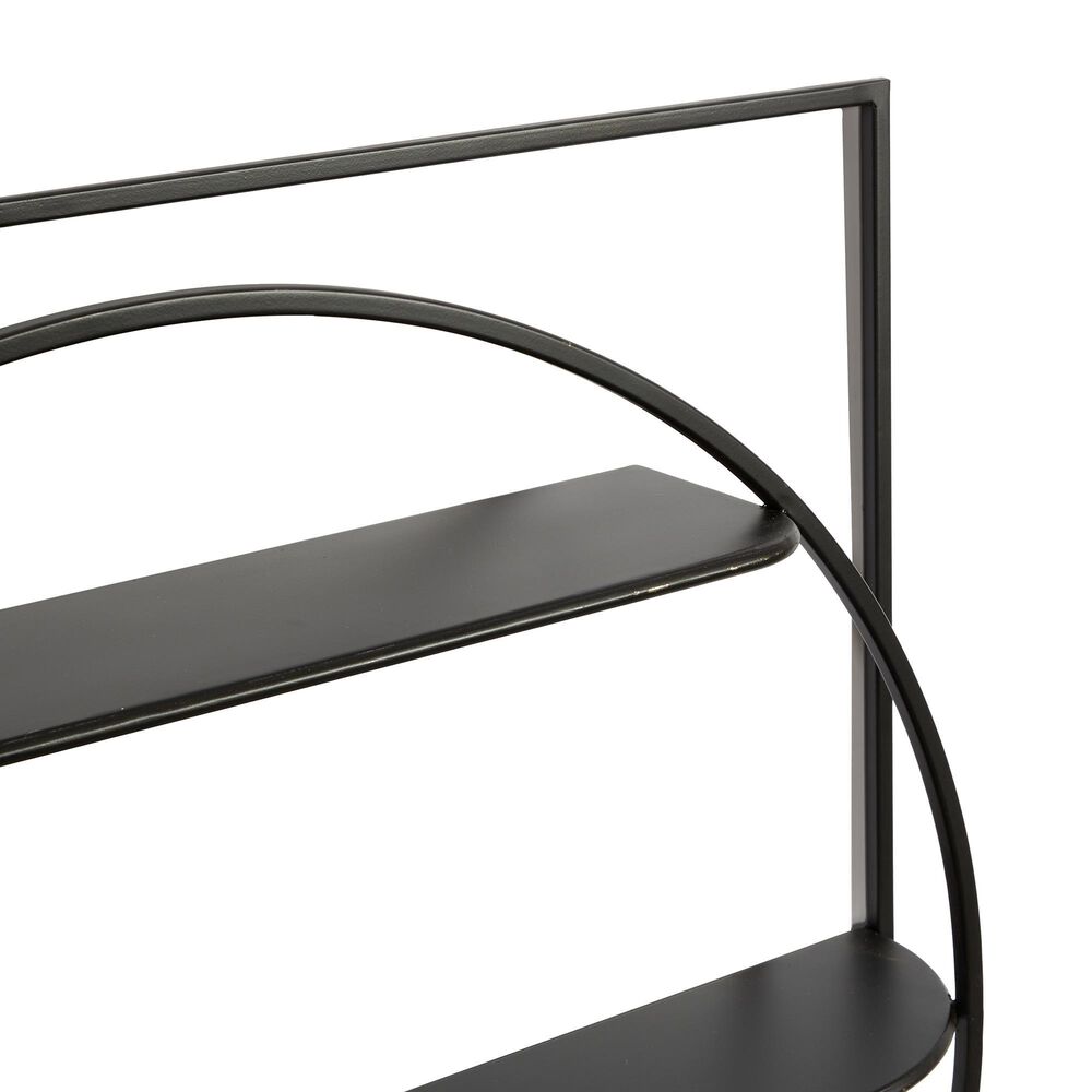 Maple and Jade 32&quot; x 32&quot; Wall Shelf in Black, , large