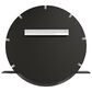 James Martin Platform 24" Round Mirror in Modern Iron, , large