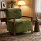 Furniture of America Lumir Long-Haired Accent Chair in Green, , large