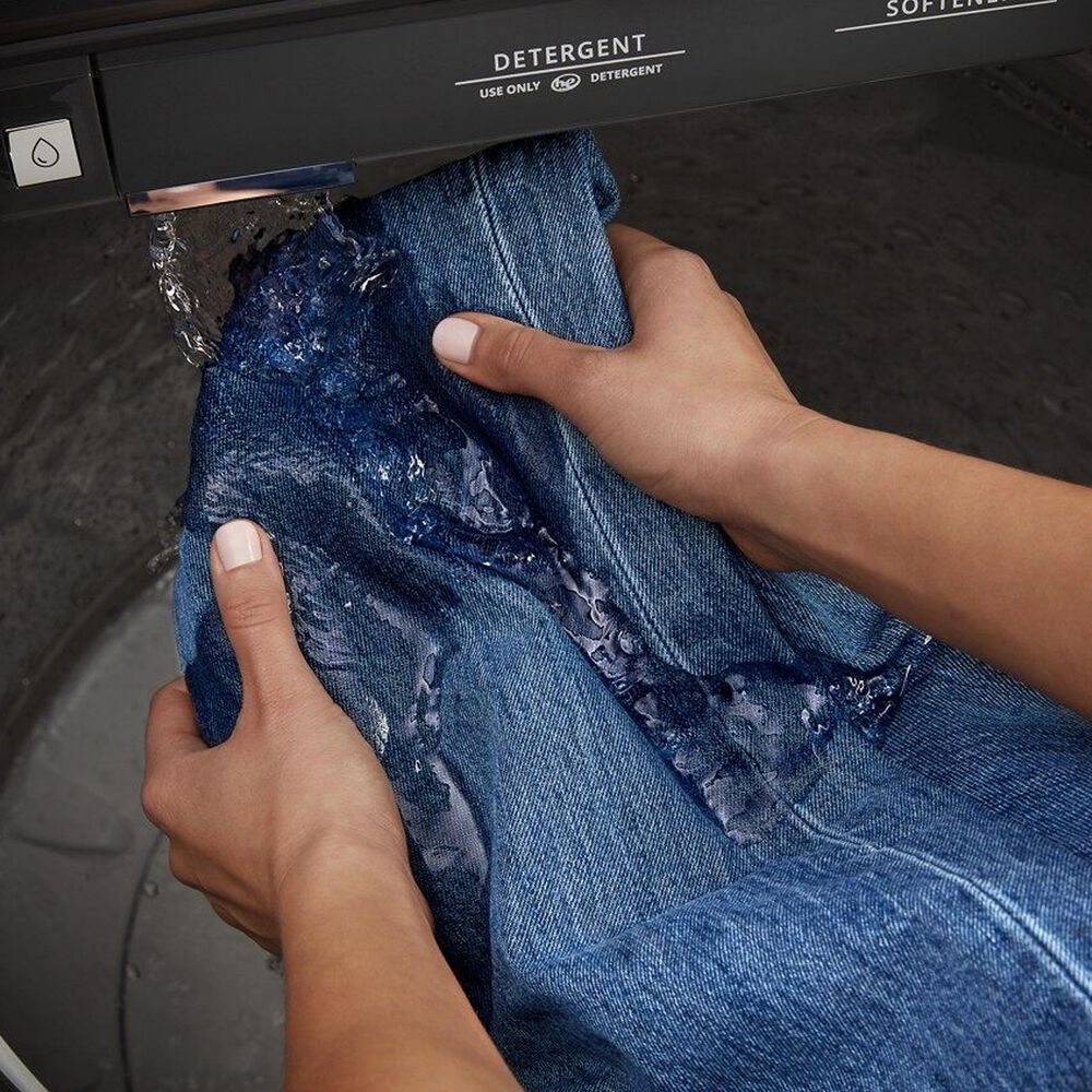 Maytag 5.3 Cu. Ft. Top Load Washer with Extra Power Button in Metallic Slate, , large