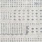 Safavieh Martha Stewart Lucia Shag MSR0737A 2"6" x 3"9" White and Light Grey Area Rug, , large