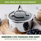 Green Pan Valencia Pro 1.6-Quart Sauce Pan with Lid in Stainless Steel, , large