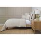 Pom Pom At Home Rory 28" x 36" Big Pillow with Insert in Flax and Midnight, , large