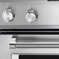 KitchenAid 30 Inch 5 Burner Gas Convection Slide-In Range with Baking Drawer in Stainless Steel, , large