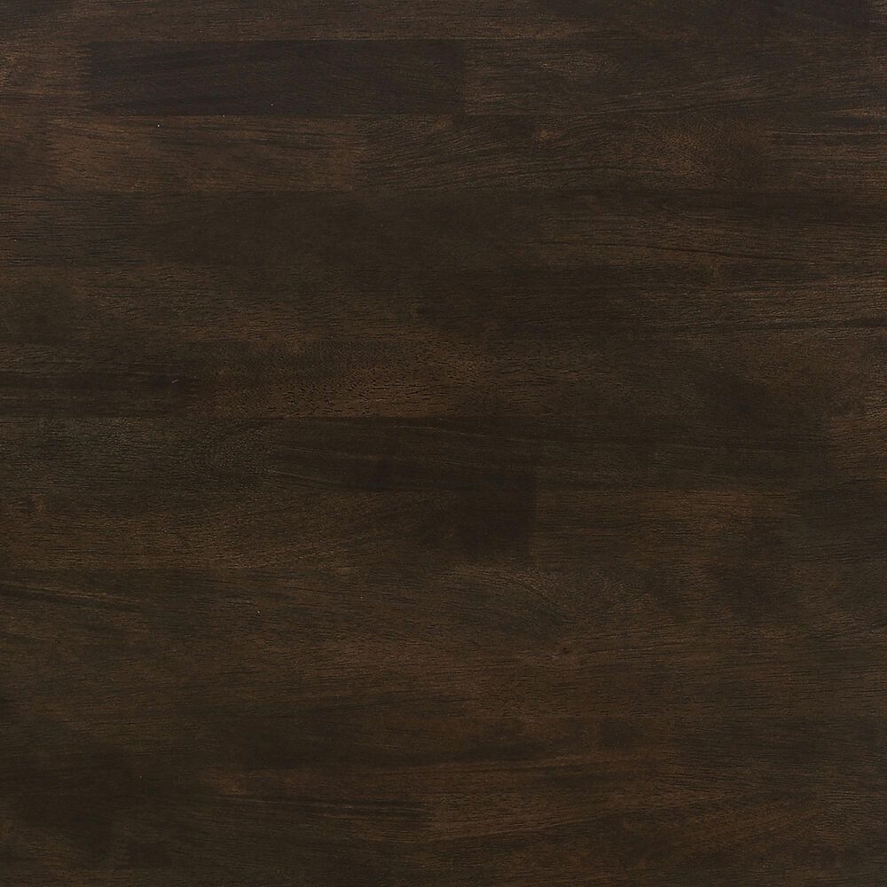 Pacific Landing Cota Round Coffee Table in Dark Brown, , large
