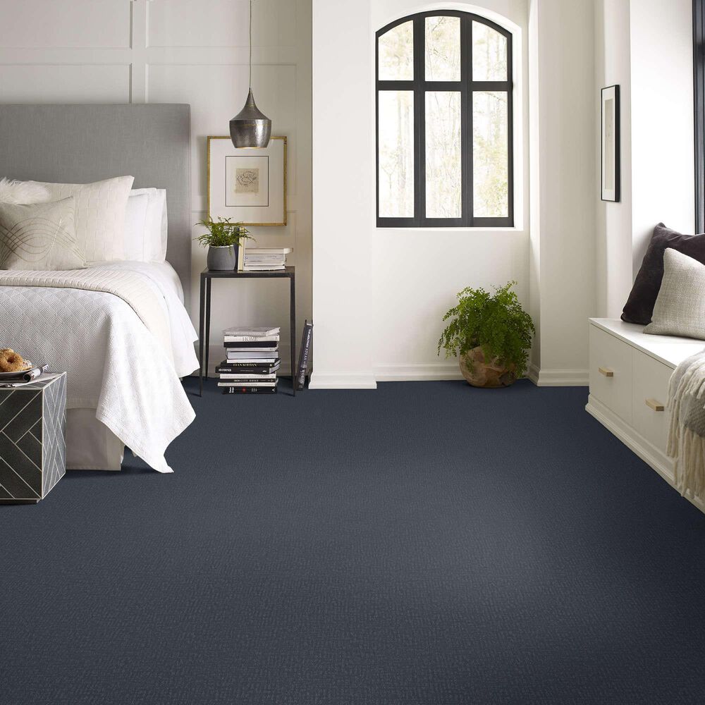 Shaw Clever Design Carpet in Deep Atlantic, , large