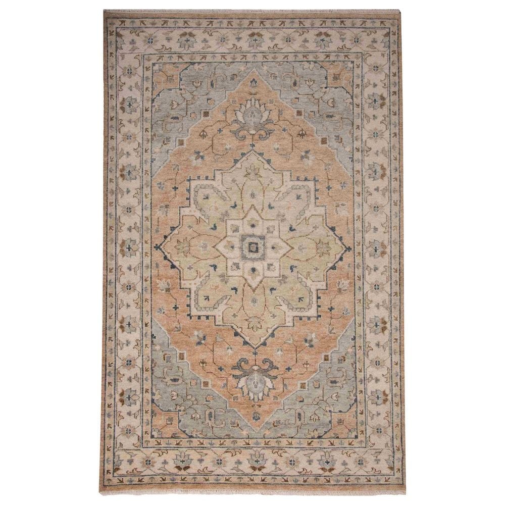 Rizzy Hallmark HAL231 Grey, Beige, Brown and Black 10" x 14" Area Rug, , large