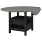 Crown Mark 7-Piece Dining Set in Black and Grey, , large