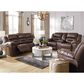 Ashley Stoneland Power Reclining Sofa in Chocolate, , large