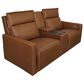 Aurora Furnishings Malta Power Zero Gravity Reclining Loveseat with Vibration in Bourbon, , large