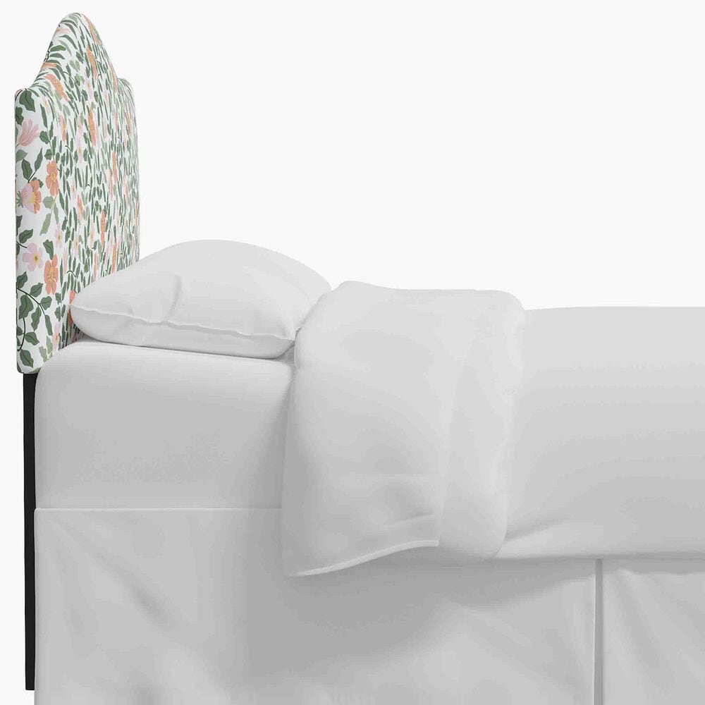 Skyline Furniture Mayfair California King Headboard in Primrose Blush and Cream, , large