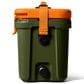 YETI Roadie 15 Hard Cooler in Olive and King Crab Orange, , large