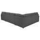 Ashley Edenfield 3-Piece Right Facing Sectional with Chaise in Charcoal, , large