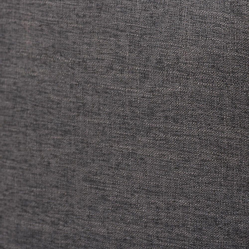 Baxton Studio Avignon King Upholstered Headboard in Dark Grey, , large