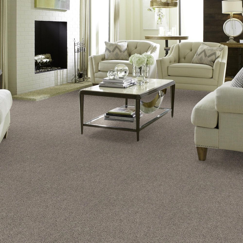 Shaw Break Away Solid Carpet in Whisper, , large