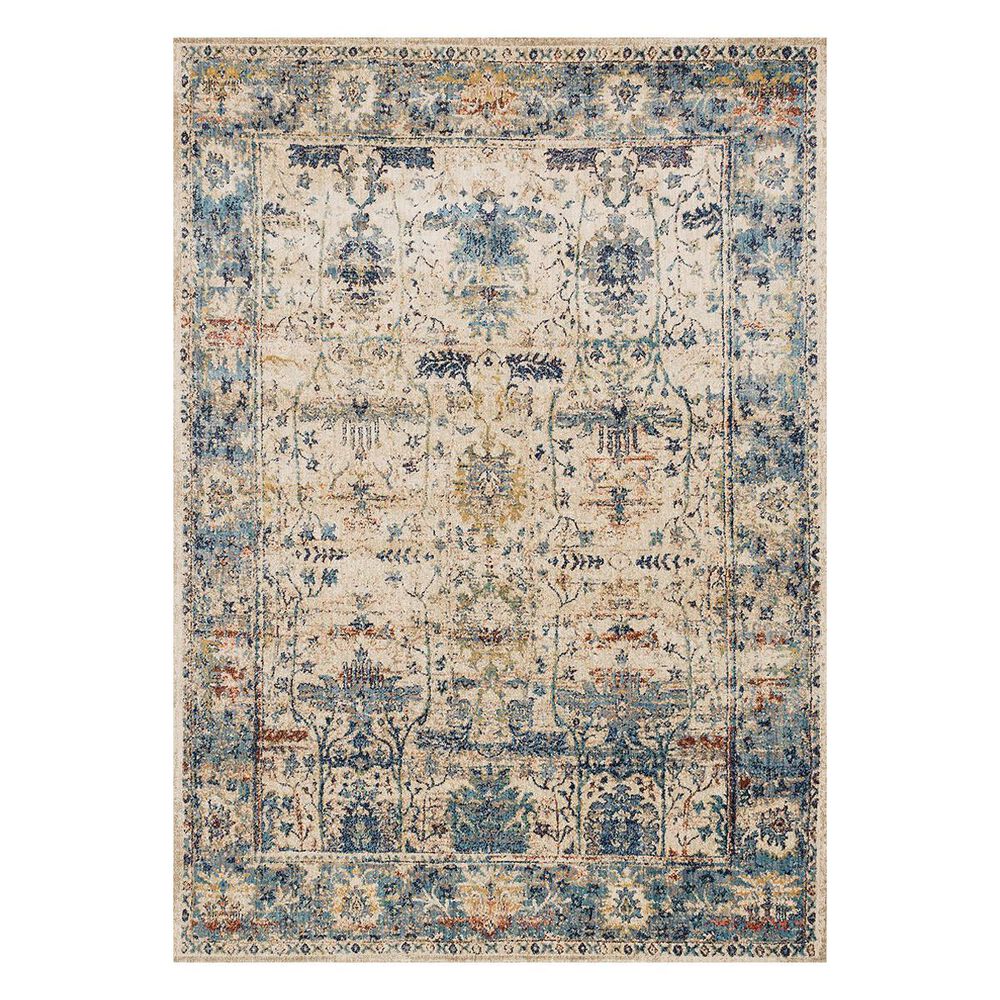 Loloi Anastasia AF-07 9"6" x 13" Sand/Light Blue Area Rug, , large
