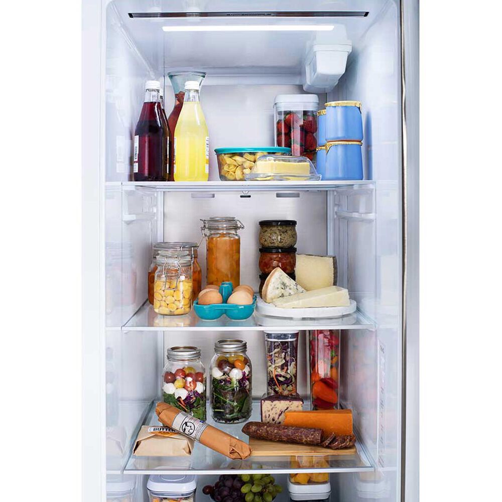 LG 27.1 Cu. Ft. Side-by-Side Refrigerator in Black Stainless Steel, , large