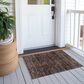 Dalyn Rug Company Soft Essentials Solid Fudge 1"8" x 2"6" Indoor/Outdoor Area Rug, , large