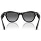 Rayban Glasses Skyler Gen 2 Sunglasses with Polarized Gradient Graphite Lenses in Shiny Black, , large